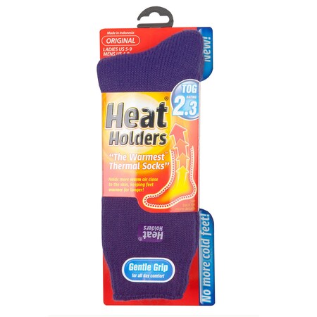 Heat Holders Heat Holders Womens Thermal Socks Purple LHHORGPUR